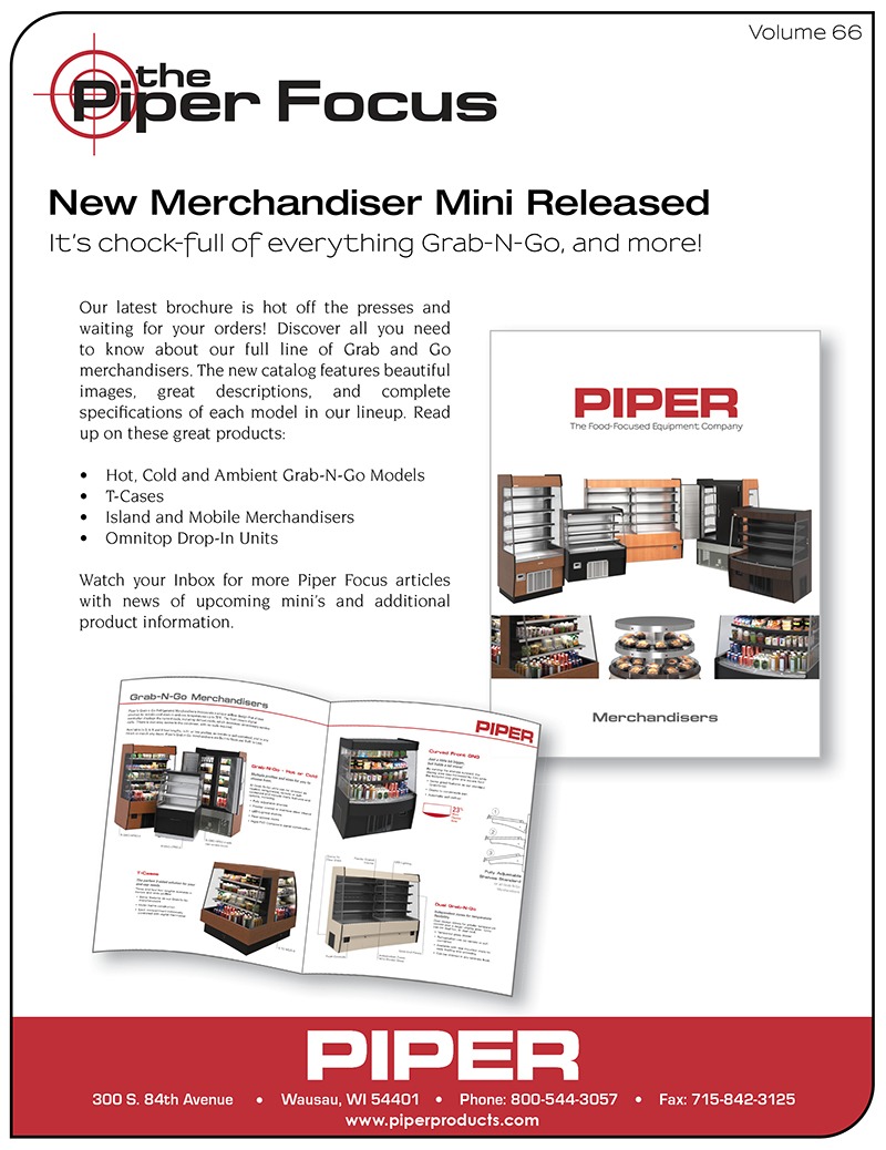 Piper Focus Volume 66 - New Merchandiser Mini