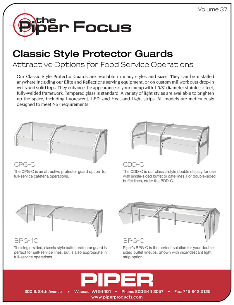 Piper Focus Volume 37 - Classic Style Protector Guards