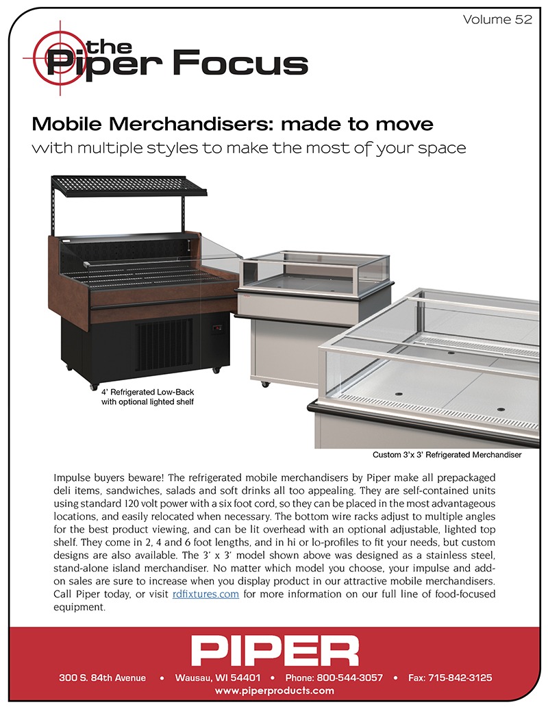 Piper Focus Volume 52 - Mobile Merchandisers: Made to Move